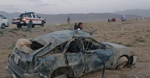 سه عضو یک خانواده در پی واژگونی موتر در لوگر جان باختند