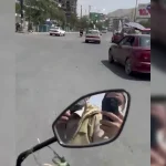 گشت‌زنی دو فرمانده جبهه مقاومت ملی افغانستان در قلب کابل